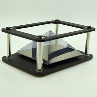 Holographic projector 3D Holographic pyramid mobile phone 3D holographic magic box naked eye 3D (with holographic film)