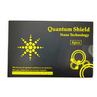 Quantum Shield mobile phone computer anti-radiation stickers Shield gold round household appliances stickers a box of 6