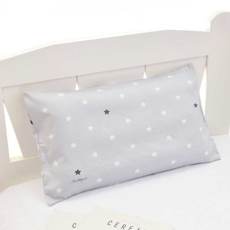 Baby children's cotton kindergarten pillowcase 30*50 40*60 (for 30*50 memory pillow) 47*70