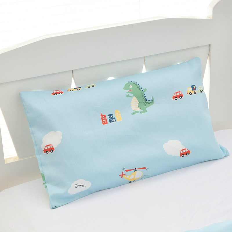 Baby children's cotton kindergarten pillowcase 30*50 40*60 (for 30*50 memory pillow) 47*70