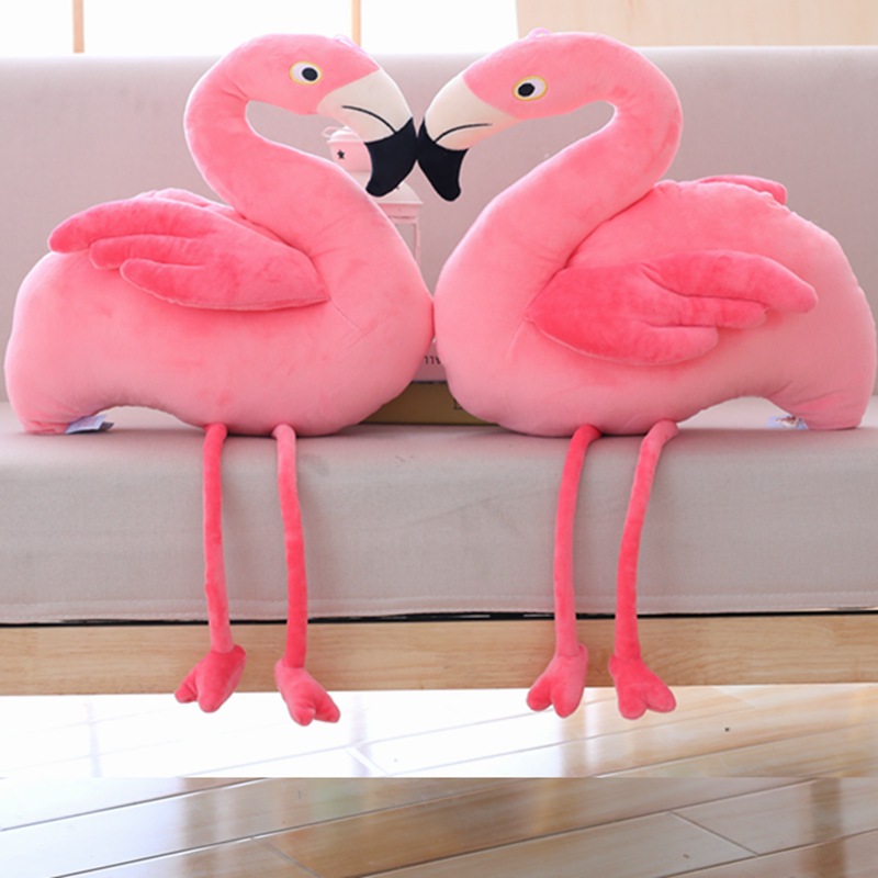 Flamingo doll creative Net red plush toy girl heart doll play decorative pillow plush doll