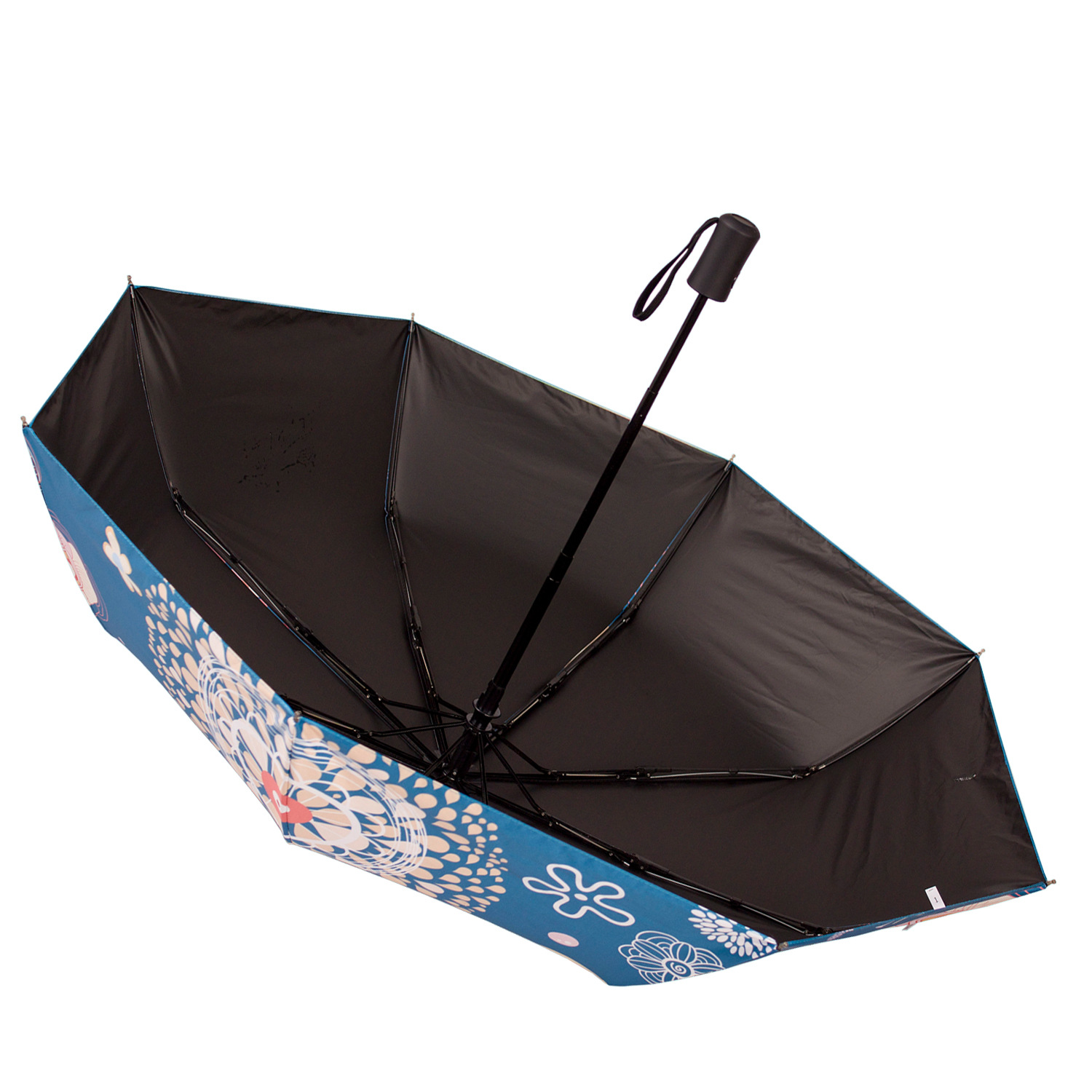 Creative deer automatic umbrella customization l digital HD printing pattern folding customized advertising umbrella customization manufacturer
