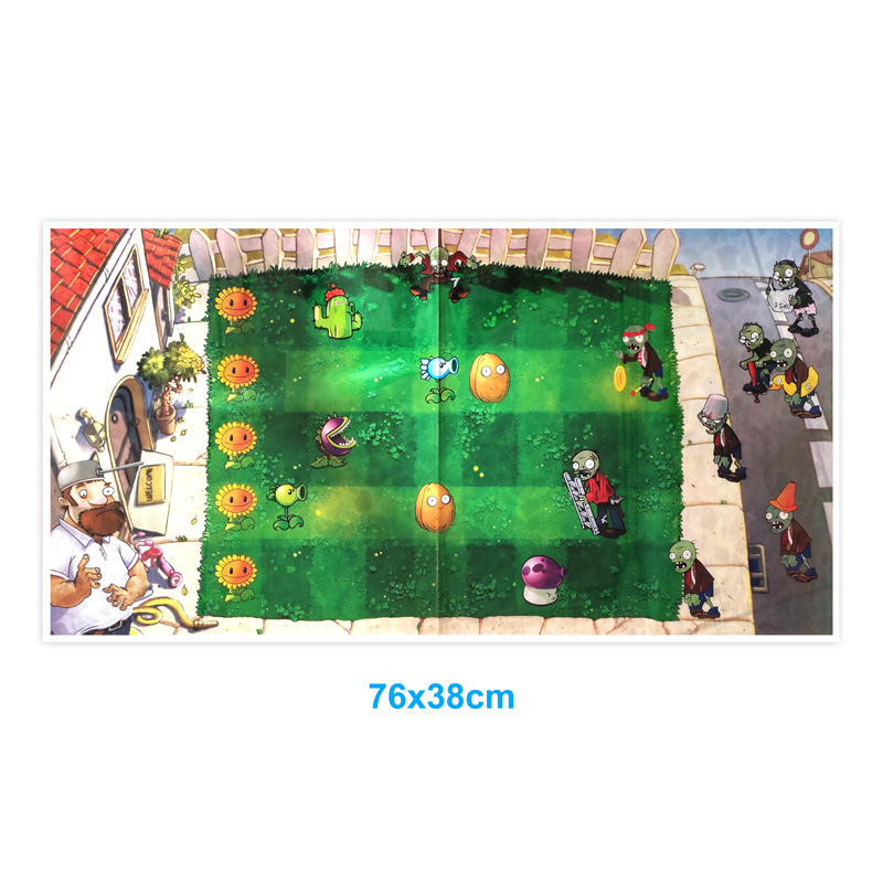 Plant Big Battle Map 40*90cm Zombie Game Mat Toy Accessories Waterproof Tear Large Map