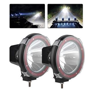 Factory wholesale 9-32V 55W 4/7/9 inch HID work light off-road modified front bar roof HID spotlight