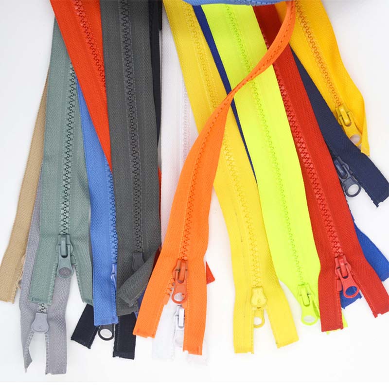 No.5 Zipper Resin Clothes Pocket 15cm Jacket Open End Closed Work Clothes Hard Material Long Down Jacket Zipper