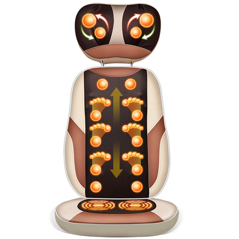 Cervical Spine Massager Neck Waist Back Massage Cushion Household Full Body Massage Pillow Multifunctional Cushion Chair Cushion