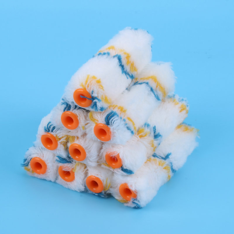 Factory wholesale hot melt 4 inch thumb roller brush roller brush no dead angle paint tool brush