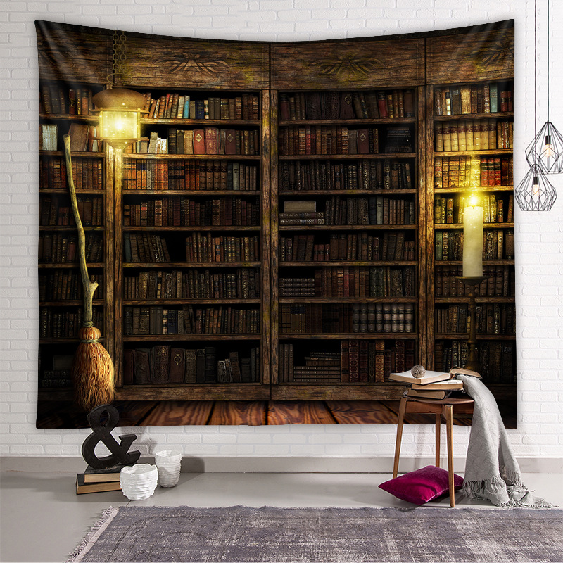 Tapestry Amazon Cross-border Home Background Cloth ins Style Bohemian Decorative Hanging Cloth European and American Scenery Tapestry