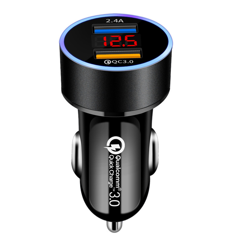 66W full protocol Digital Display super fast charge (opp bag) Black