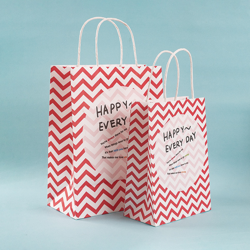 Spot Kraft paper bag gift bag children cartoon tote bag birthday party cross border Paper Bag tote bag manufacturers