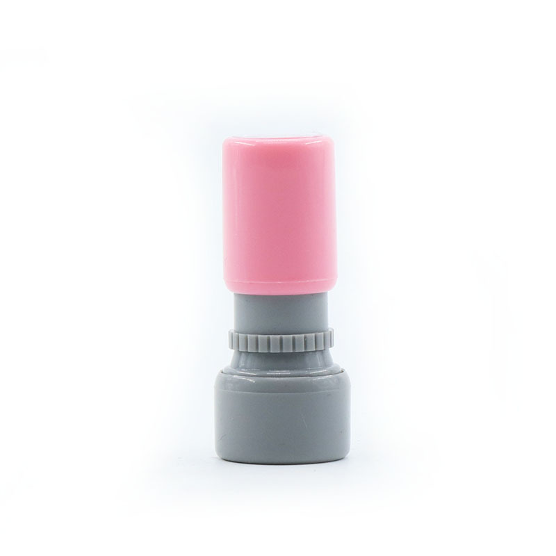 Photosensitive small round seal DIY production OK seal form seal 15mm batch production wholesale QC stamp