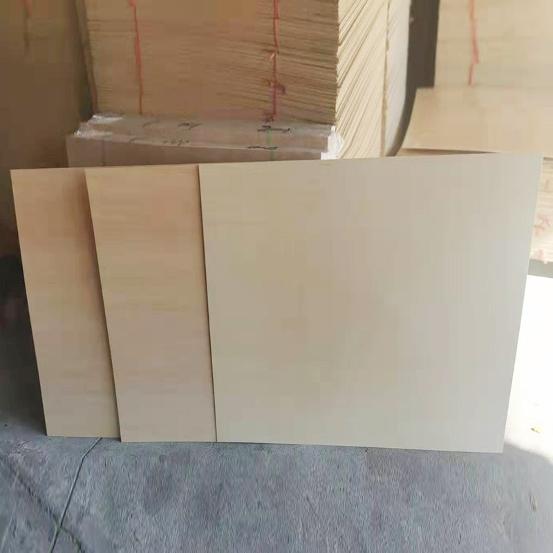 Supply basswood plywood 4MM double-sided whole basswood plywood laser engraving board basswood craft lamps