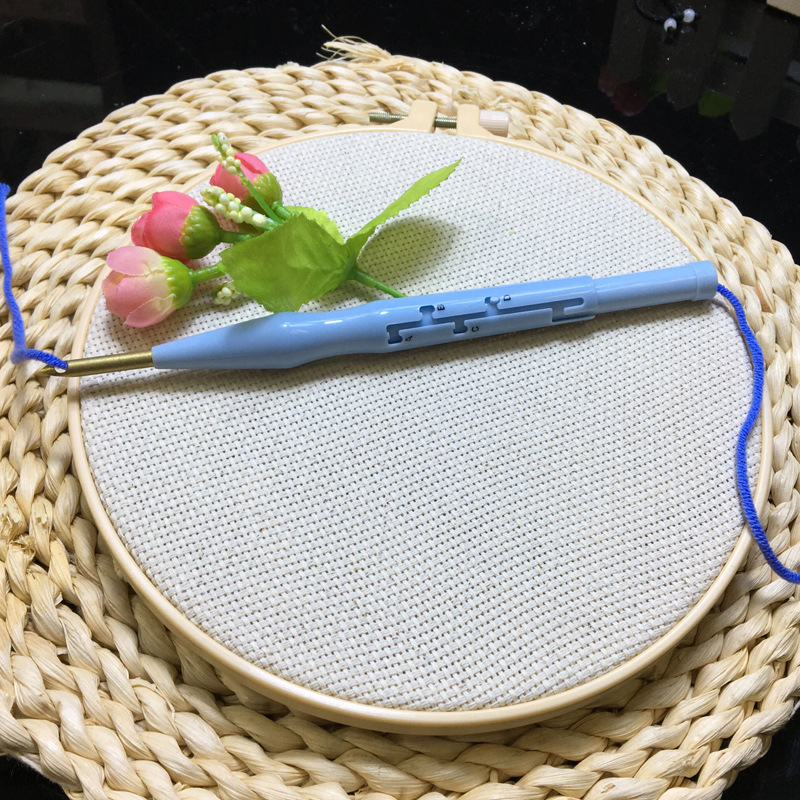 Shake Sound Unicorn Russian Poke Embroidery Needle Pen Wool Rub Show Handmade DIY Material Bag Cross Stitch New Style