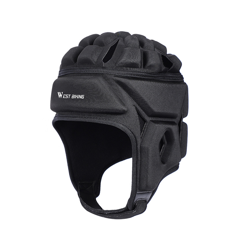 WEST BIKING winter velvet rugby goalkeeper ski skateboard riding drifting anti-collision hat head cover