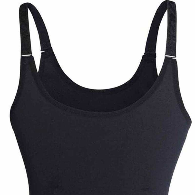 Women's Zipper Body Abdominal Tinker Court Corset Neoprene 3-Layer Patch Sweat Vest Shaper
