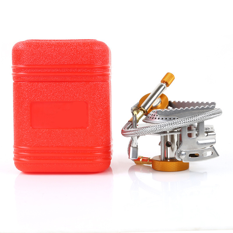 Outdoor Stove Camping Split Windproof Electronic Lighter Camping Stove Picnic Gas Stove Camping Portable Mini Stove