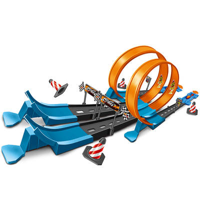 Amazon Boy Kids Toy Car Metal Racing Alloy Track Ejection Rail Car