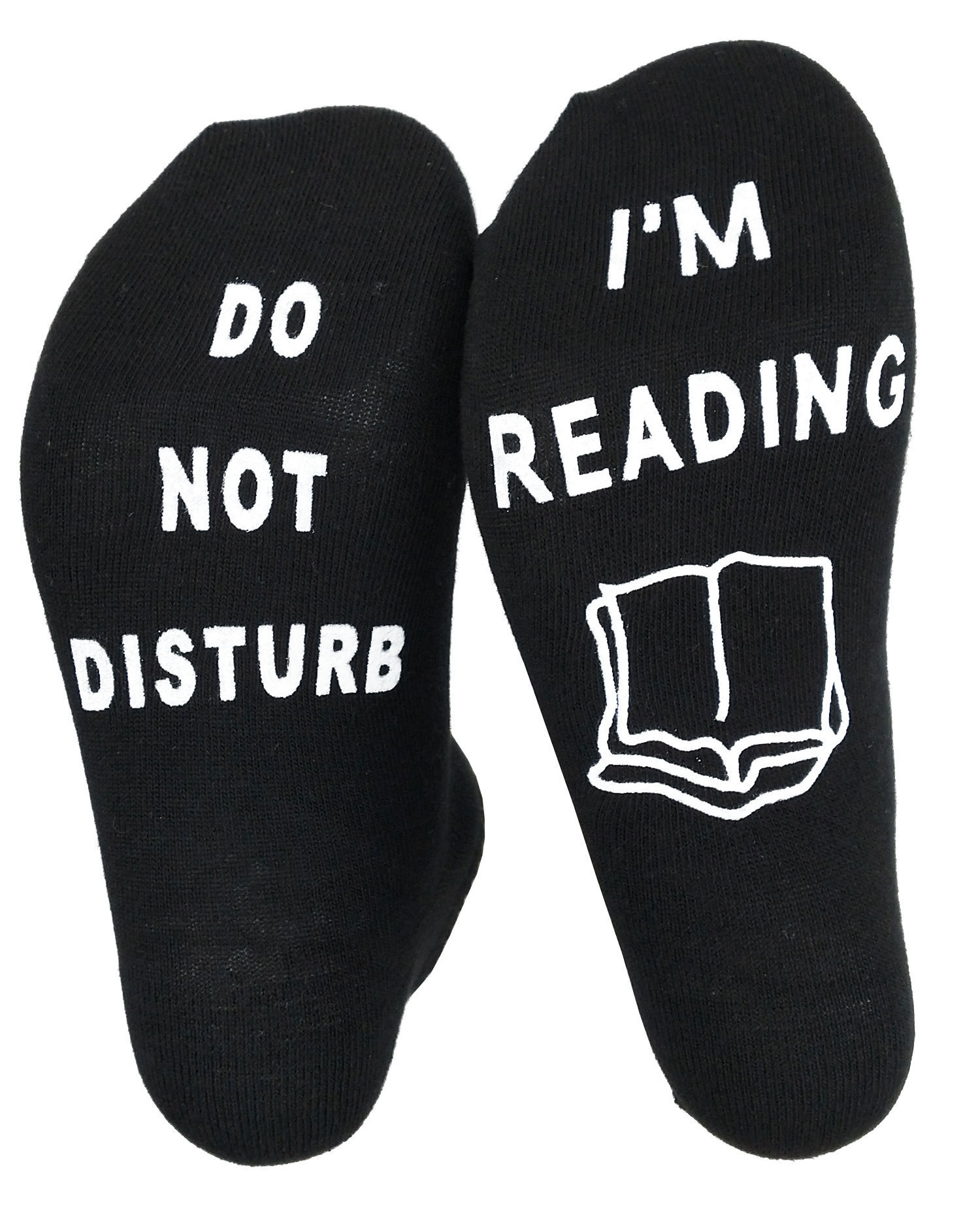DO NOT DISTURB I 'M READING dispensing foreign trade socks spot