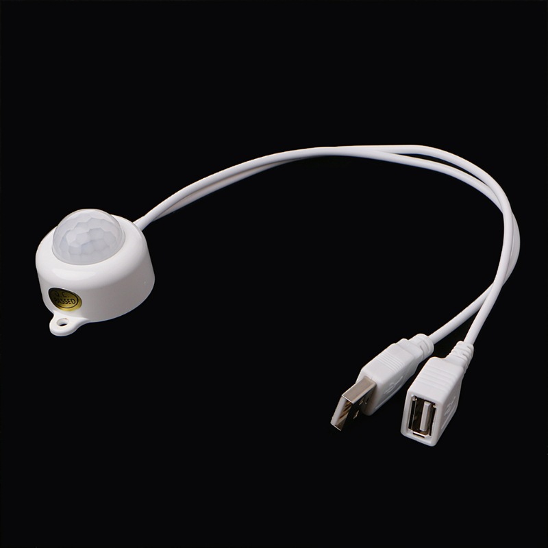 Cabinet light cabinet light induction 5v switch touch switch human body induction hand sweep switch white door control switch 