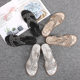 IELTS Run Large Size Hollow Cross-Border Flat Rhinestone Sandals Bohemian Comfortable Women's Shoes for Summer