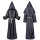 St. Vida Halloween Costume Medieval Friar robe monk costume wizard costume priest cosplay costume shawl