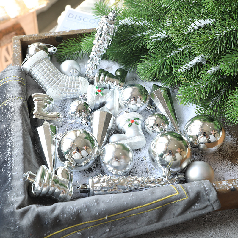Christmas Ball Alias Ball 21 Pack Christmas Tree Hanging Christmas Decorations Cross Border_voghion.com
