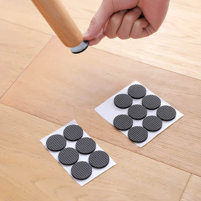 2647 Thickened Non-slip Multifunctional Table and Foot Mat Furniture Anti-wear Protective Mat for Tables and Chairs Anti-wear Stool Table Leg Mat