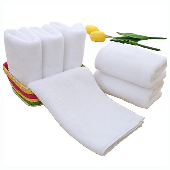 Hotel Towel Five Star Hotel Wholesale Cotton Towel Hotel White Thickened Bath Absorbent Hotel Towel