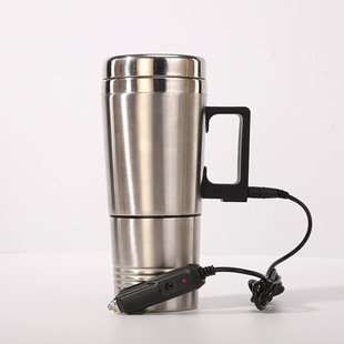 Wholesale car heating Cup 12V/24V car electric heating Cup car thermos cup can be heated car Cup