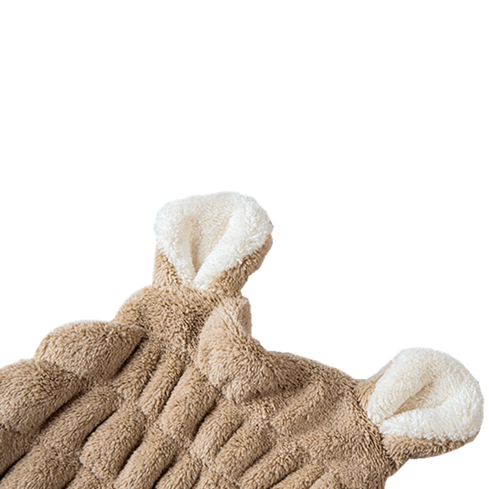 Rabbit ears shower cap absorbent wipe hair cute turban adult children cartoon fast dry hair cap foreign trade Wholesale