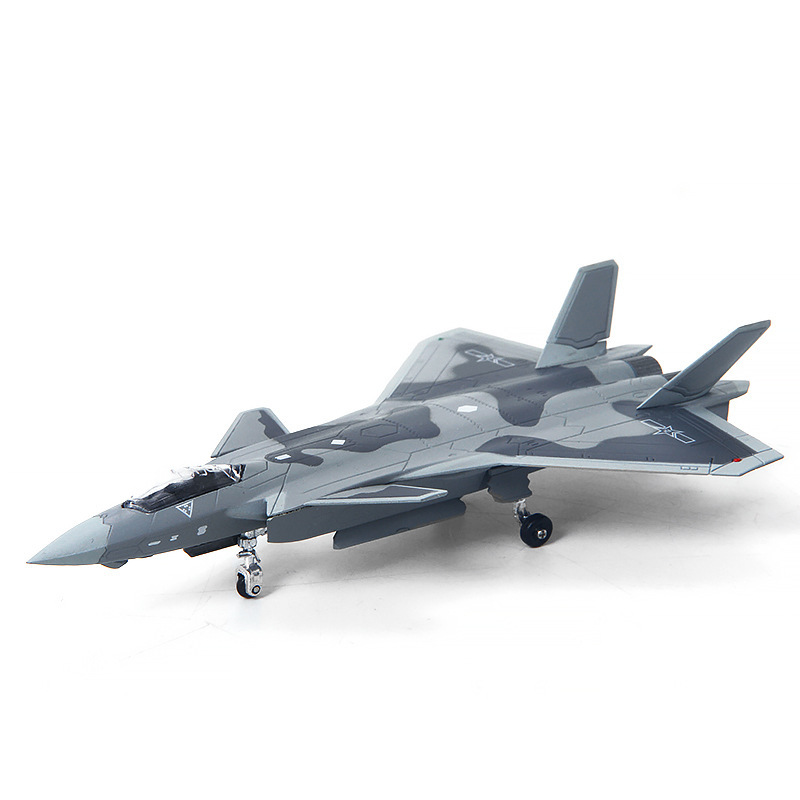 Telbo J-20 戦闘機モデル合金シミュレーション完成品ディスプレイピース高品質ダイキャスト航空模型玩具|undefined