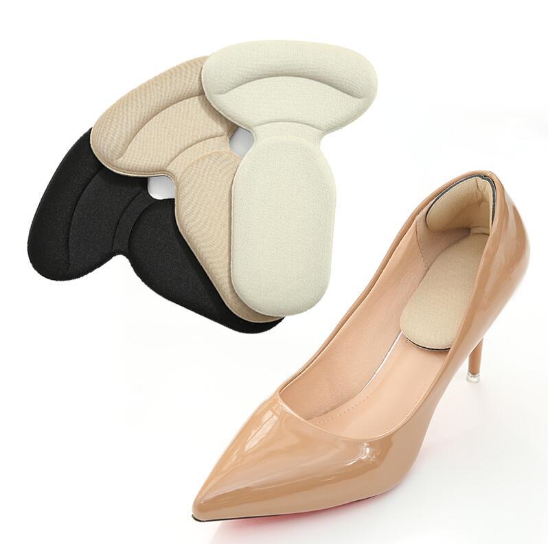 Heel Post 2-in -1 Sponge Non-heel Half-size Pad to Prevent Heel Falling Anti-wear Foot Pad Shoes Large Half-size Pad