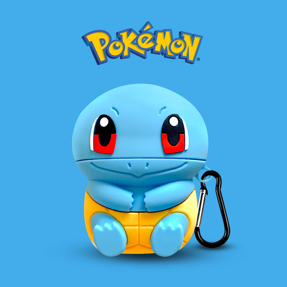 Protective Case for Pokémon airpods Pro 1/2/3 Generation Wireless Bluetooth Headset Jenny Turtle Protective Case