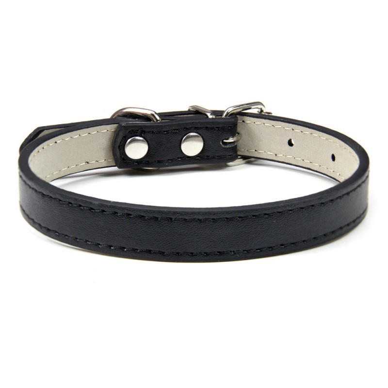 Strictly Selected Pet Collar Leather Dog Collar Large, Medium and Small Dog Atmospheric Adjustable Breathable Collar Cat Collar