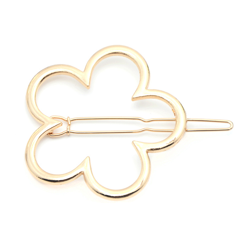 Korean Style New Arrival Bow Hairpin Cupid Love Pentagonal Hair Accessories Alloy Hairpin Metal Frog Clip