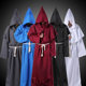 St. Vida Halloween Costume Medieval Friar robe monk costume wizard costume priest cosplay costume shawl