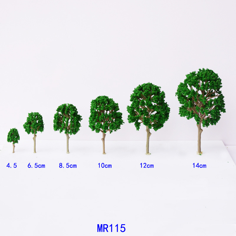 Sand table landscape model Tree mini plastic finished small tree miniature building scene tree ring art landscape plastic Mulberry