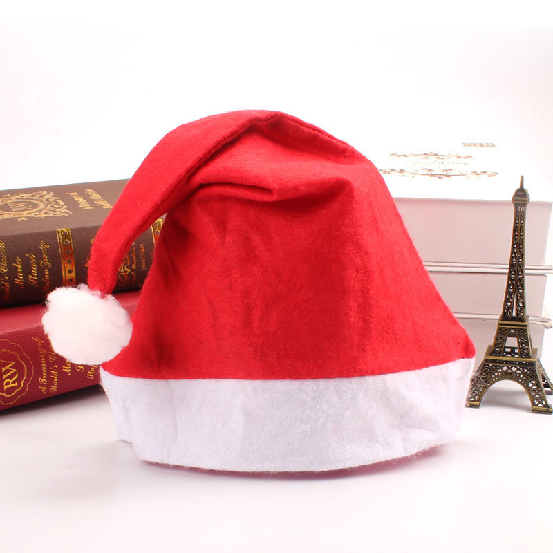 クリスマス帽子普通不織布クリスマス装飾品帽子子供成人クリスマス帽子祝日メーカー卸売り|undefined