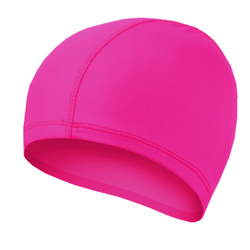 Cloth swimming cap swimming cap men's and women's multi-color cloth cap adult children's long hair comfortable swimming cap equipment individually packaged