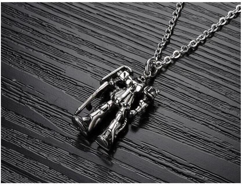 2023 hot sale Transformers robot necklace domineering hot sale men's jewelry Taobao fashion jewelry wholesale