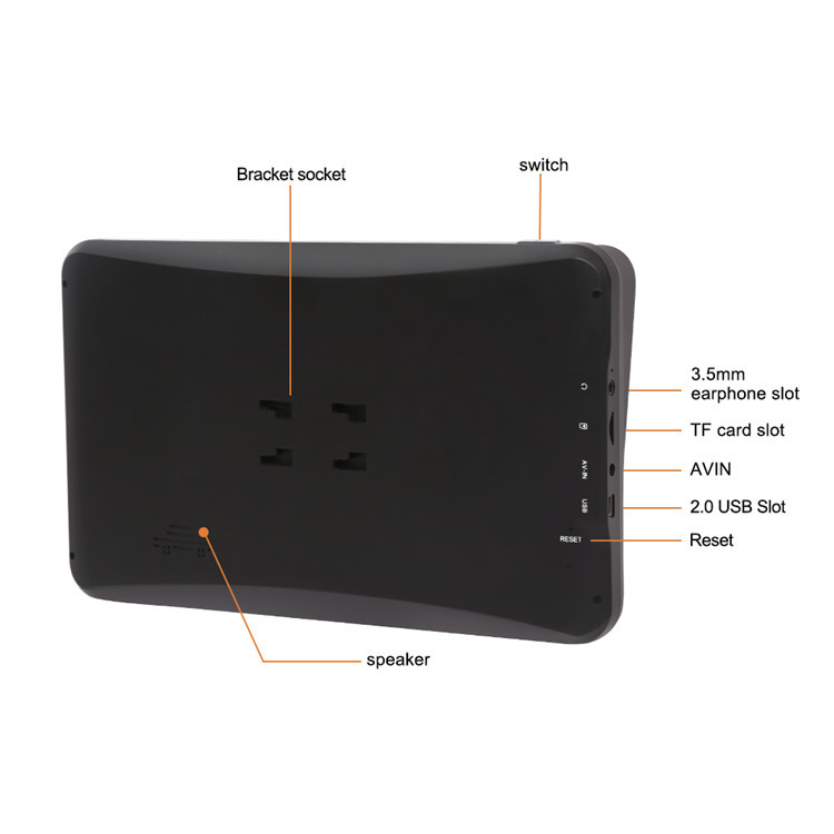 9-inch GPS Navigator for foreign trucks