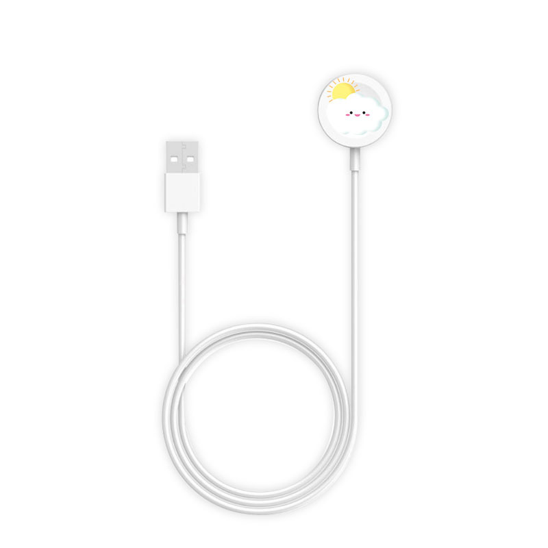 Apple Watch Магнитное беспроводное зарядное устройство применимо к iwatch23456789 поколения часы мобильный телефон зарядный кабель