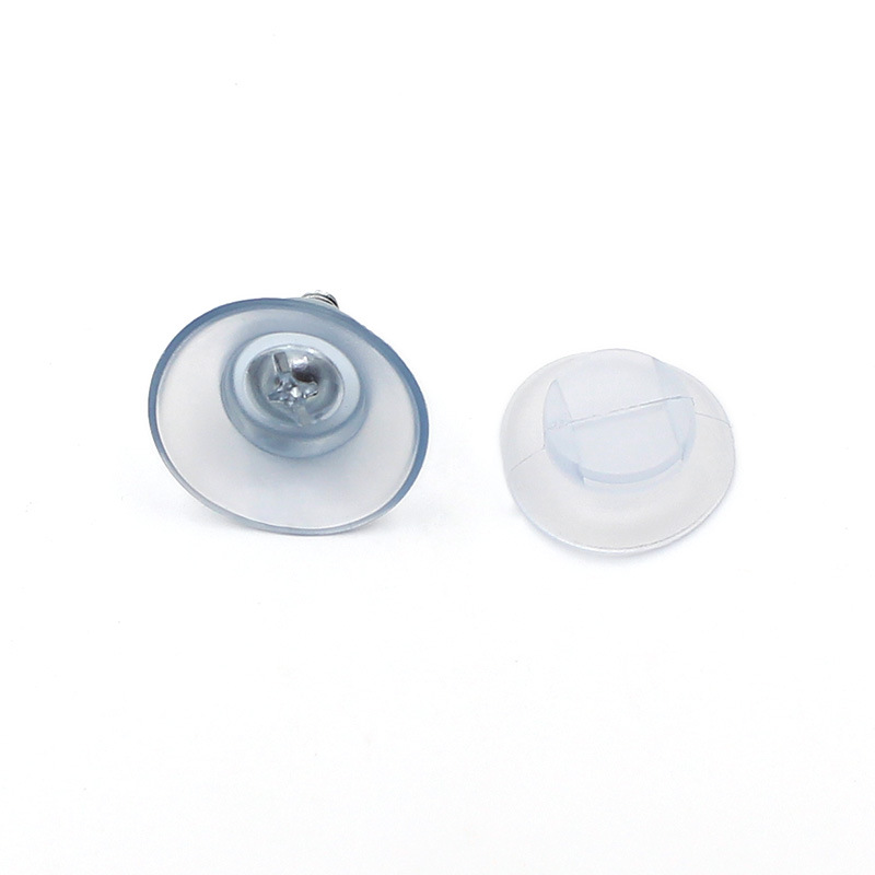 Yingya coffee table suction cup soft glue transparent glass suction cup screw suction cup glass non-slip mat outdoor table glass gasket
