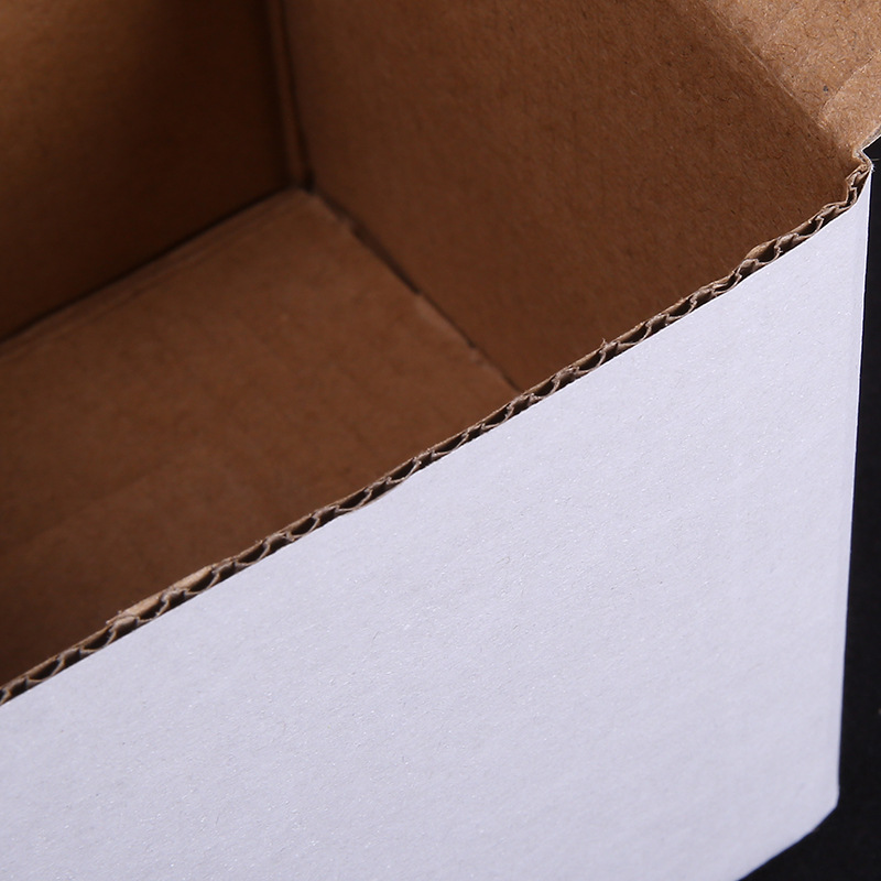 Factory wholesale corrugated three-layer White Paper Box 10cm packaging box long packaging box hardware jewelry packaging box