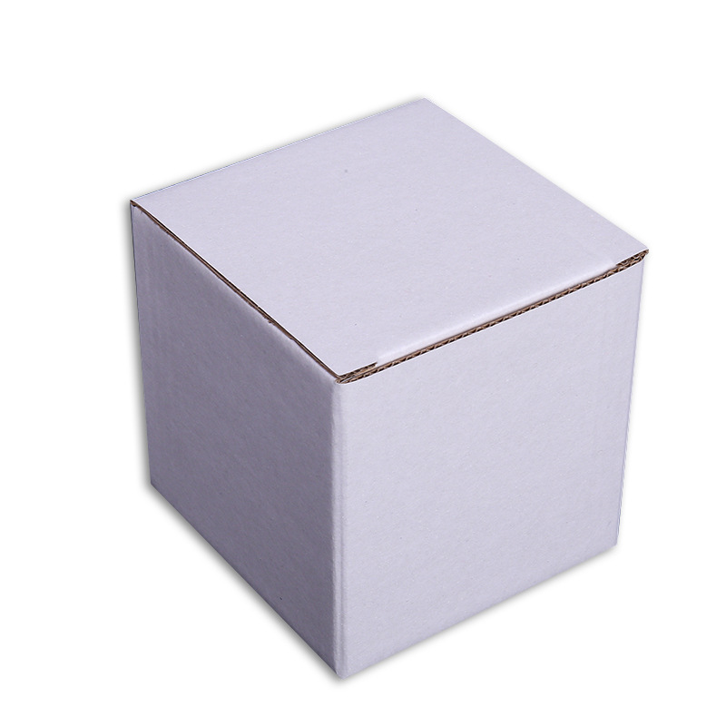Factory wholesale corrugated three-layer White Paper Box 10cm packaging box long packaging box hardware jewelry packaging box
