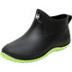 Rain boots men's warm plus velvet short tube rain boots kitchen anti-slip shoes low-top outdoor car wash waterproof shoes factory direct sales