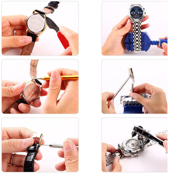 Watch Repair Tool Watch Repair Kit Tool suit 147 Watch Tool Removal and Battery Replacement Combination