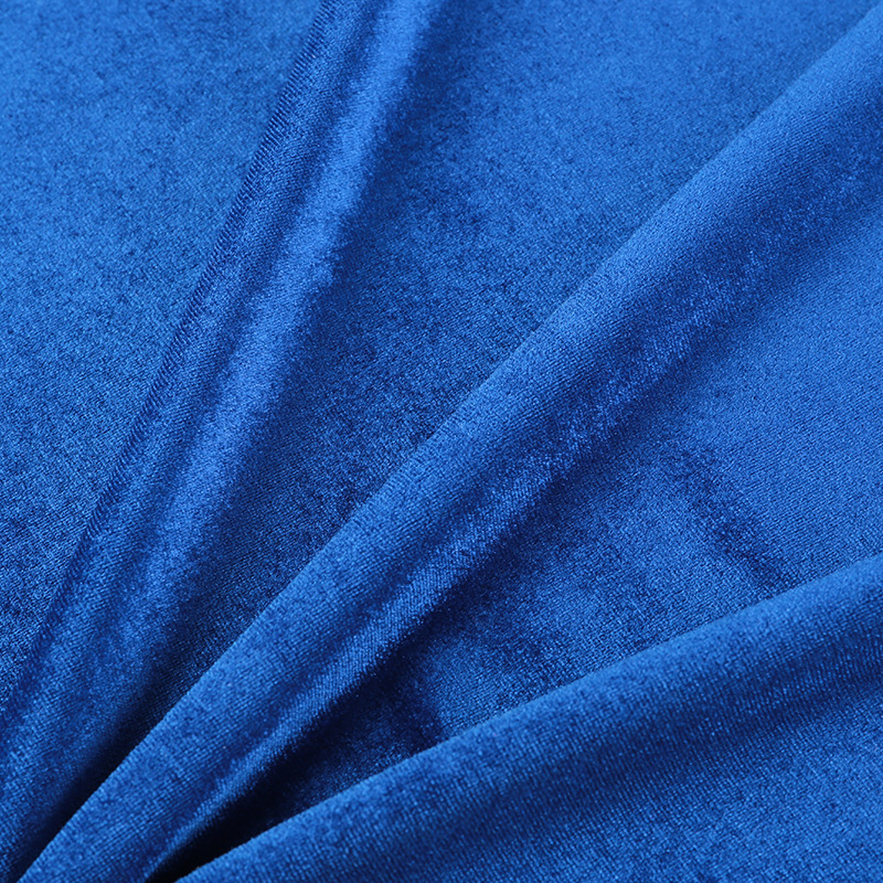 Solid color Korean velvet gold velvet garment fabric smooth stretch velvet velvet fabric