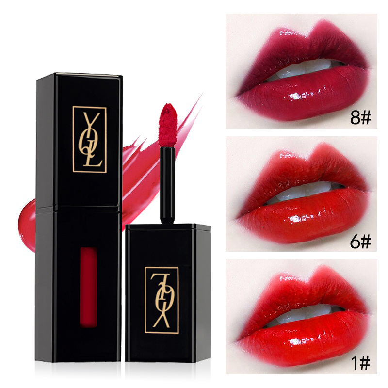 Matte Lip Glaze Moisturizing Soft Mist Lock Color Lip Liquid Student Cheap Lipstick Makeup