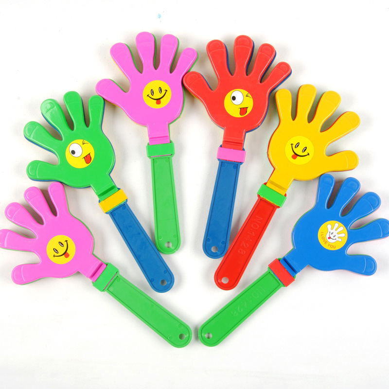 28cm large Clapper plastic palm clap light-emitting hand clap concert children's hand clap toy clap clap